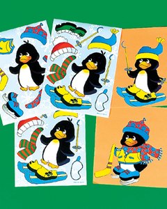 シールワーク 〈ペンギン〉