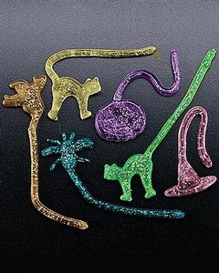 ラメ入り 伸びーるキャラ 3個