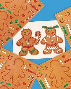 シールワーク 〈Gingerbread Man〉