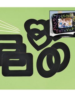 スクラッチ・アート 〈フォトフレーム〉12個