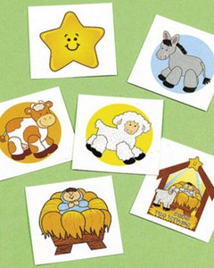 タトゥー 〈キリスト生誕〉