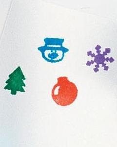 両面スタンプ 〈クリスマス〉