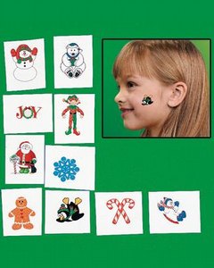 ラメ入り タトゥー 〈X'mas〉